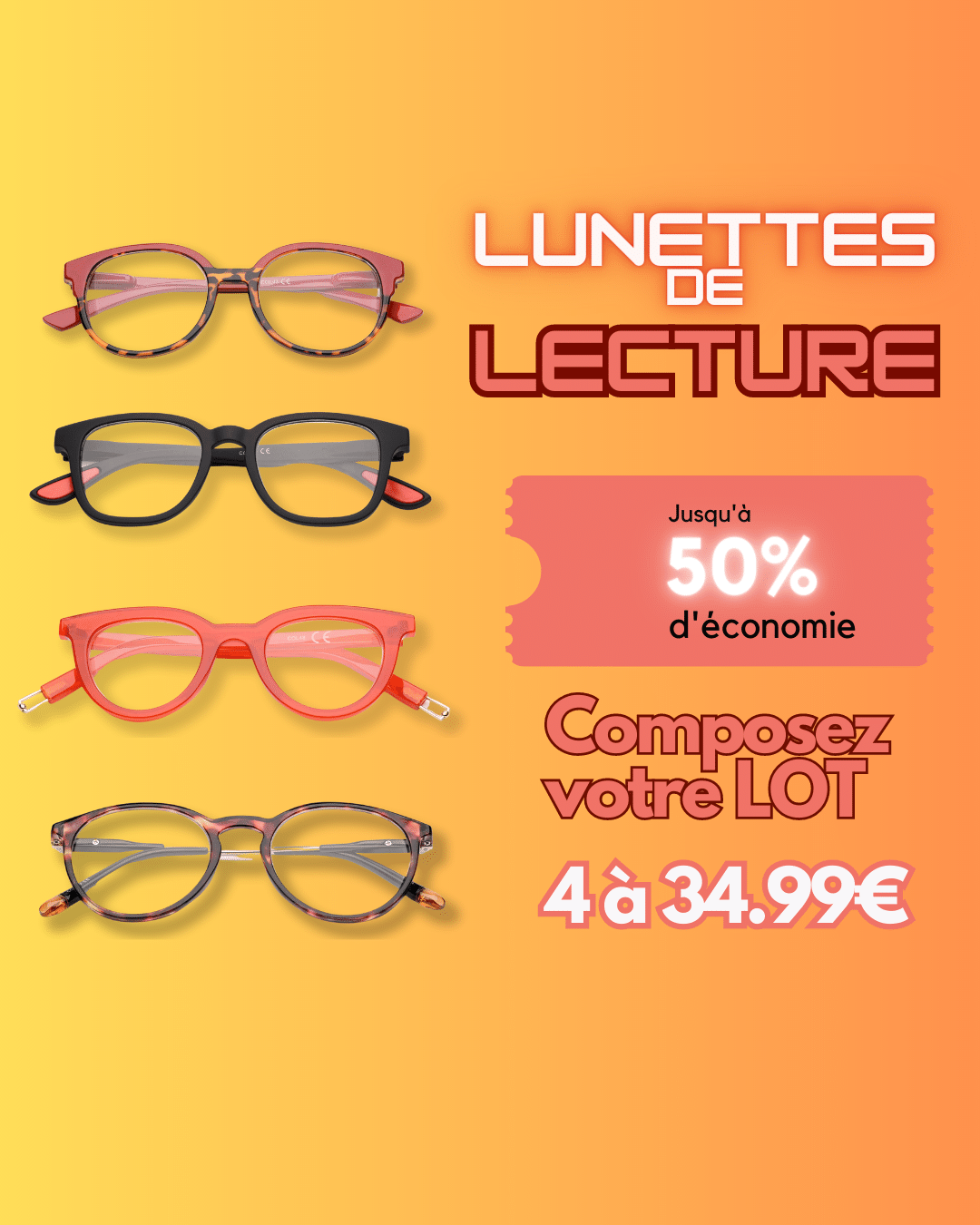 Collection lunettes outlet 2020