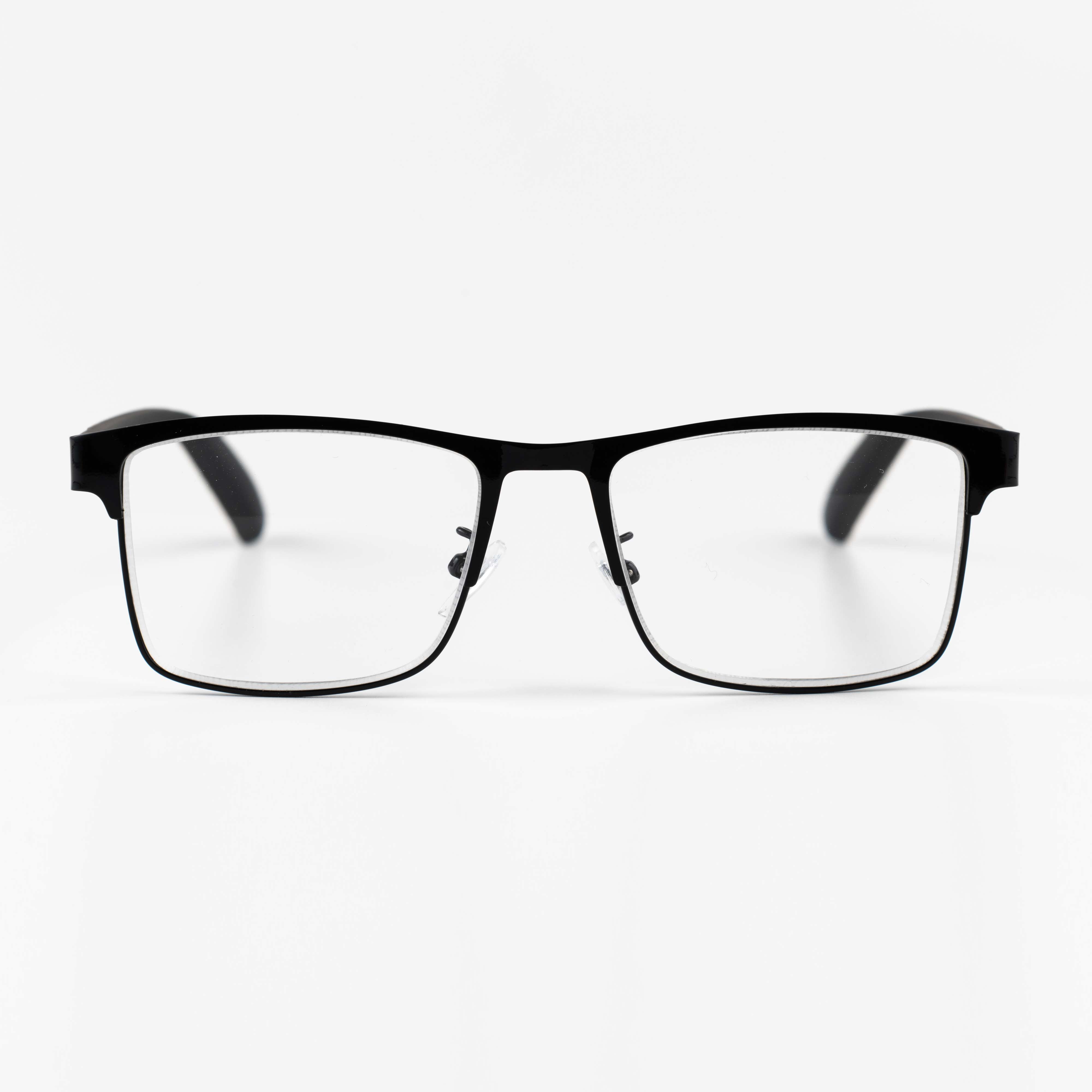 Thin branch black square reading glasses