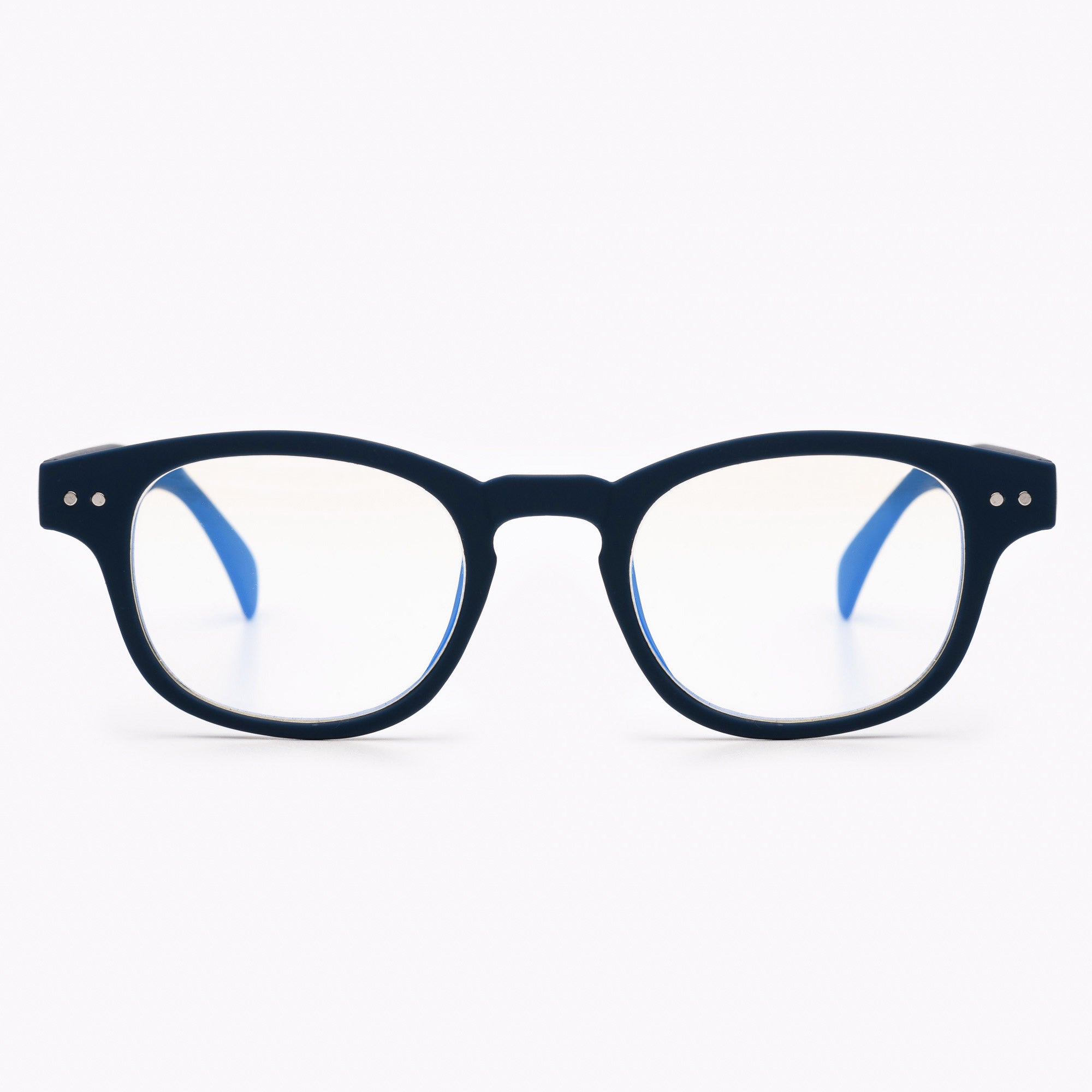 Blue wayfarer blue light blocking glasses