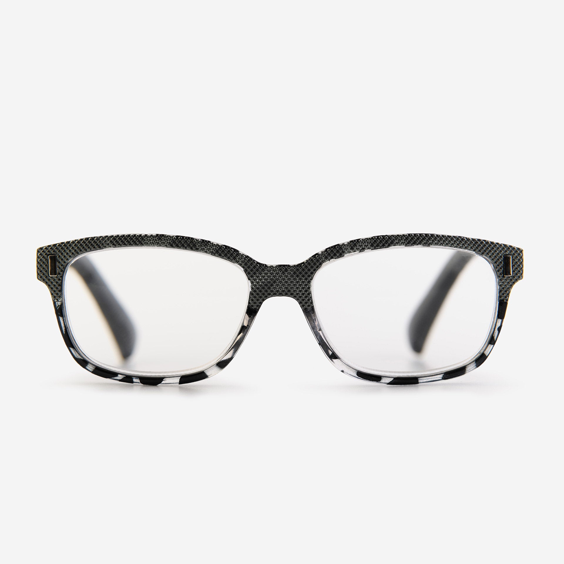 Wayfarer reading glasses black tortoiseshell pattern
